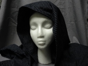 Navy and white Bible Headdress-BHS 4220-Width 32
