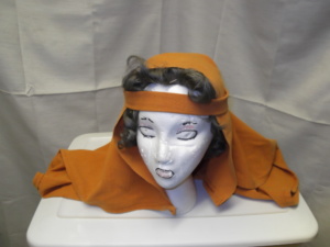 Orange Bible Headdress-BHS 5001-Width 29