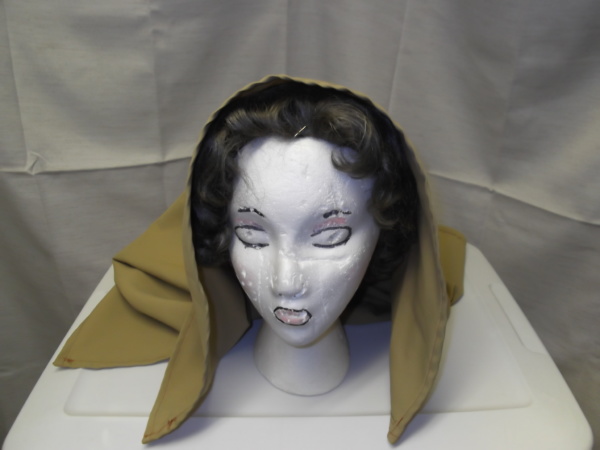 Tan Bible Headdress-BHS 6001-Width 30
