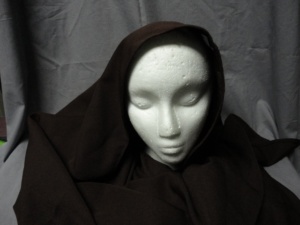Dark brown Bible Headdress-BHS 6008-Width 29