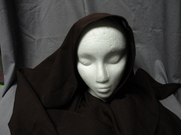 Dark brown Bible Headdress-BHS 6008-Width 29