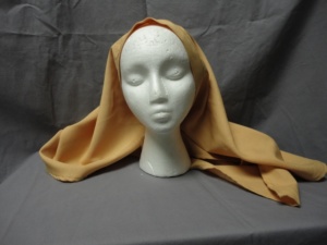 Brown/orange Bible Headdress-BHS 6018-Width 33