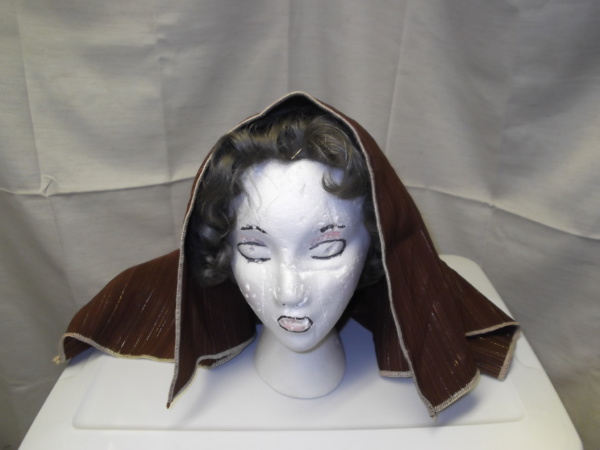 Brown and gold Bible Headdress-BHS 6250-Width 25