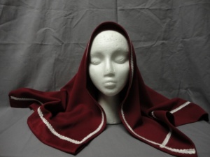 Red Bible Headdress-BHS 7180-Width 19