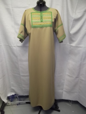 Brown and green Bible Tunic-BTNC 6130-Chest 41