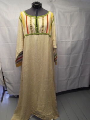 tan green red, yellow  Bible Tunic-BTNC 6131-Chest 50