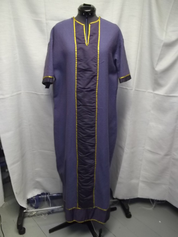 Purple and gold Bible Tunic-BTNC 9150-Chest 46