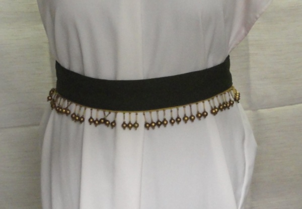 Green and gold Bible Belt-BBLT 3151-Length 35