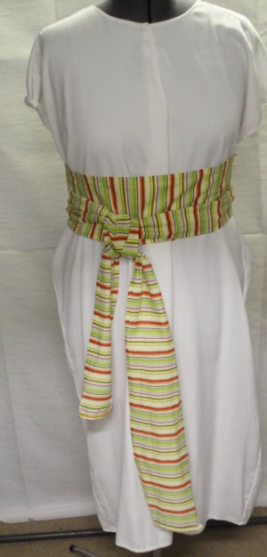 Green, red, white, yellow, brown Bible Belt-BBLT 3173-Length 120