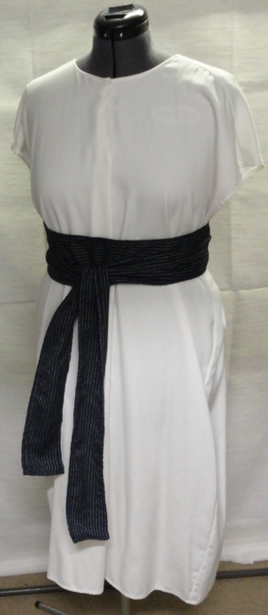 Navy and white Bible Belt-BBLT 4283-Length 114