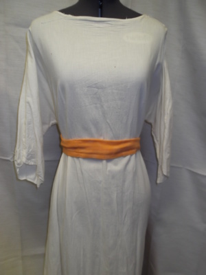 Orange and white Bible Belt-BBLT 5380-Length 110