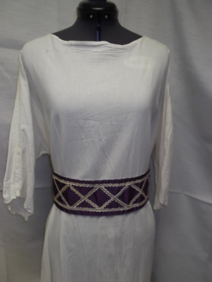 Purple, ivory, and gold Bible Belt-BBLT 9180-Length 36