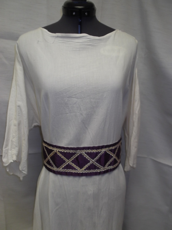 Purple, ivory, and gold Bible Belt-BBLT 9180-Length 36
