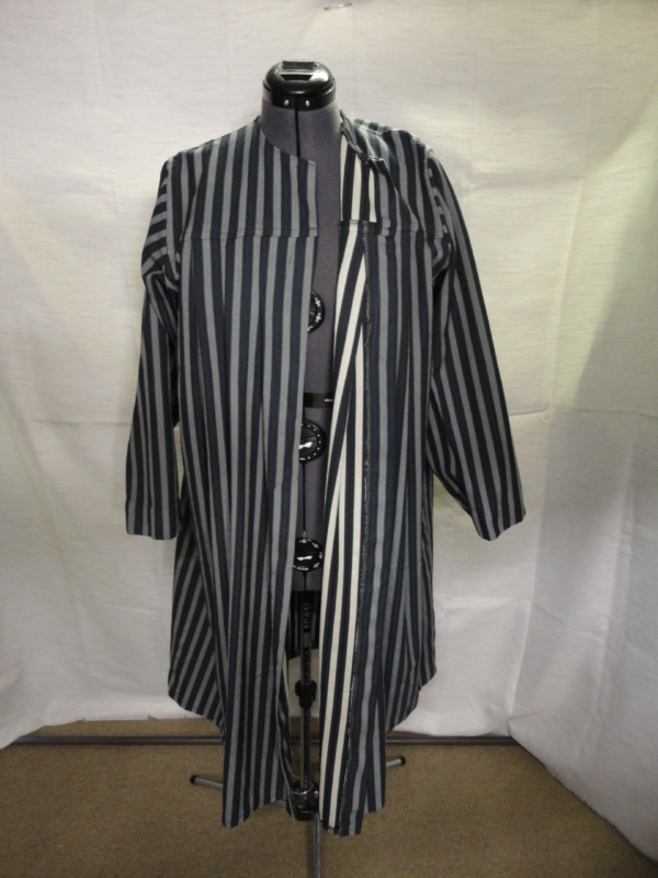 Grey and black Bible Coat-BCT 2202-Chest 58