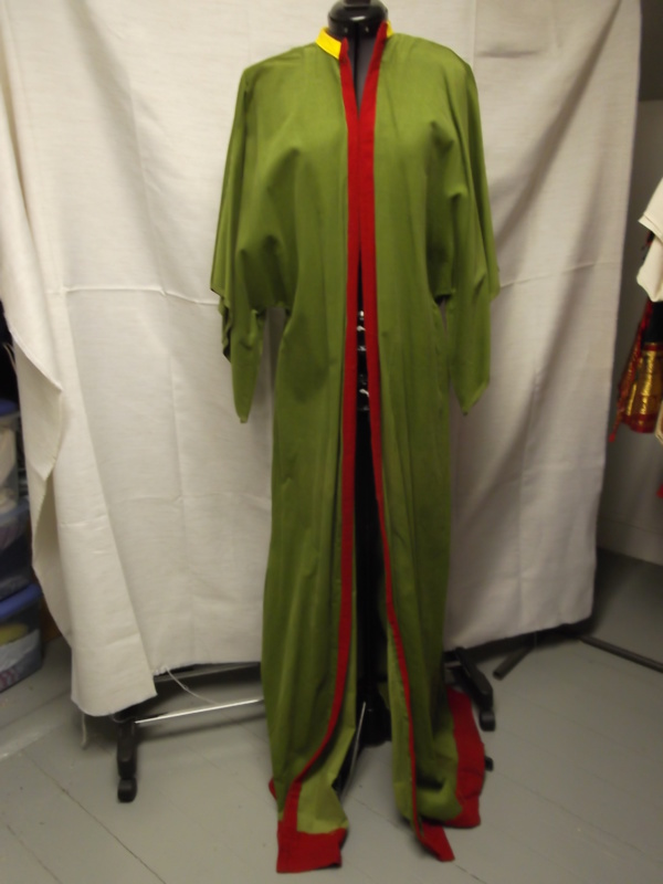 Green, red, and yellow Bible Coat-BCT 3170-Chest