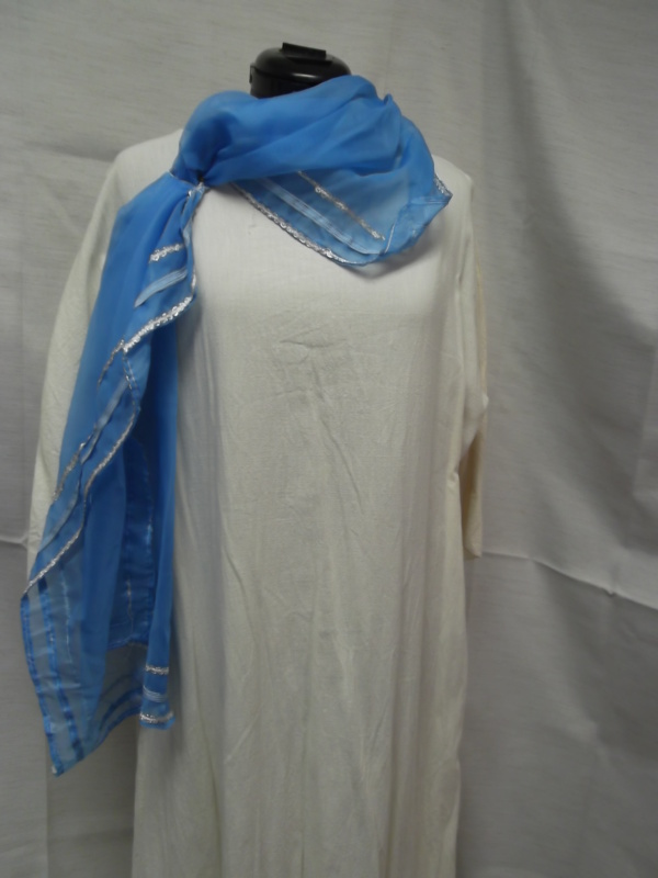 Blue Shoulder Drape-BDRP 4181-Width 23