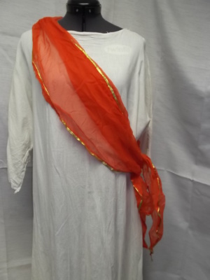 Red Shoulder Drape-BDRP 7150-Width 16