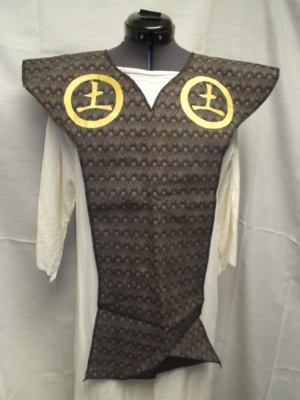 Blue, red, and gold Ethnic Item-ETHNIC 4002-Chest One size fits all