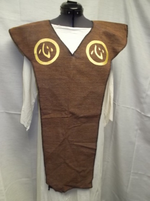 Brown and gold Ethnic Item-ETHNIC 6000-Chest One size fits all