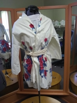 White and red and blue Ethnic Item-ETHNIC 8600-Chest 42