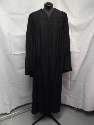Black Graduation Gown-GGWN 1004-Chest 54