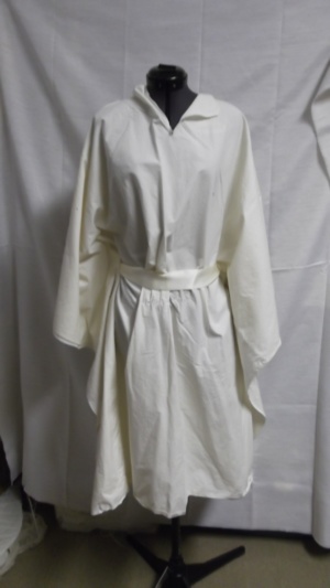 unbleached white Greco-Roman Tunic-GR TNC 8001-MM'18-Chest One size fits most