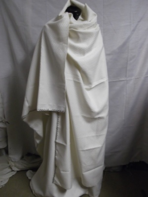White and silver Greco-Roman Toga-GR Toga 8180-