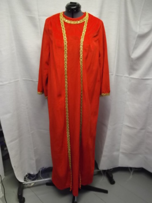 Red and gold Greco-Roman Tunic-GR TNC 7150-Chest 44