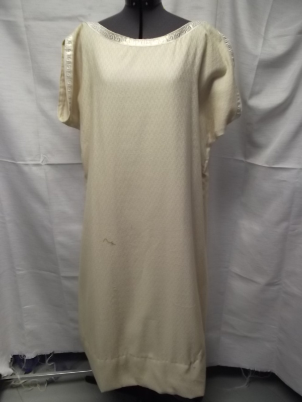 Tan and gold Greco-Roman Tunic-GR TNC 8152-Chest 40