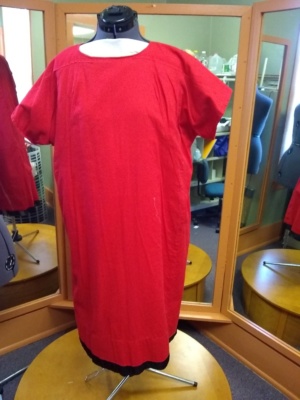 Red and black Roman Military Uniform-RMIL 7103-Chest 53