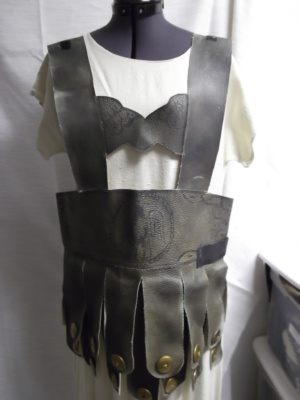 Brown Roman Military Uniform-RMIL 6000-Chest 41