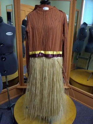 Brown, tan, gold Broom Costume-BROOM 6400-BB'20-Chest 38