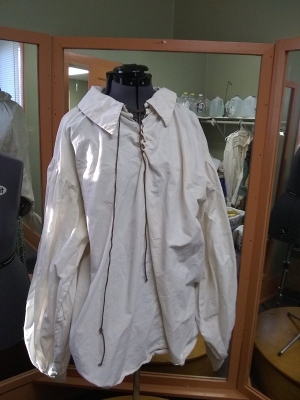 White Period Shirt-Mn Pd Sh 8885-Neck-18