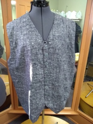 Grey Men's Vest-Mn Vst 2900-Chest 54