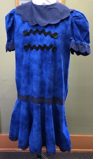 Blue Modern Dress (Wm Mod Dr 7425) - Chest 44