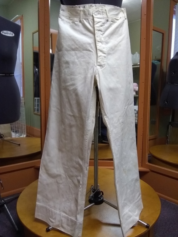 White Sailor Pants (MN ML PT 8002) Waist-29