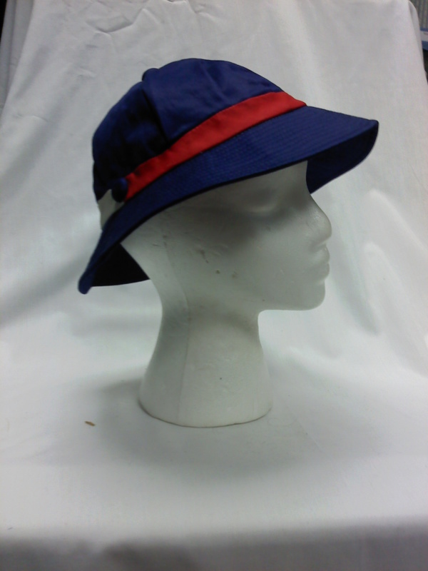 Blue, white, and red Bucket Hats-BKT HT 4000-Size 22