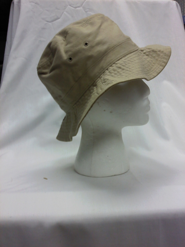 Tan Bucket Hats-BKT HT 6002-Size 22