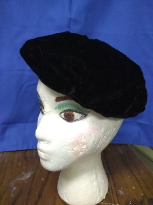 Black Beret Hats-BRT HT 1003-Size 23