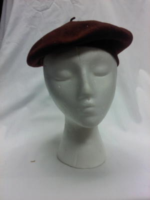 Brown Beret Hats-BRT HT 6000-Size 21.5