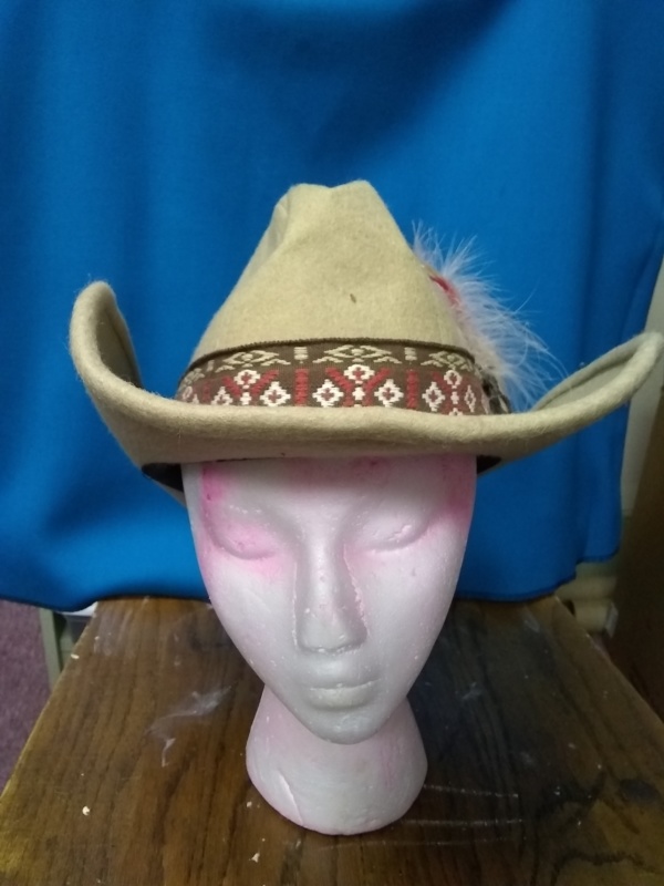 Tan Cowboy Hats-CBY HT 6004-Size 22
