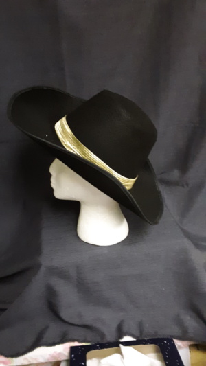 Black Cavalier Hats-CVLR HT 1001-Size 23