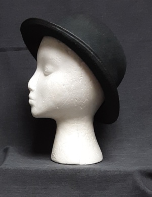 Black Derby Hats-DB HT 1002-Size 22