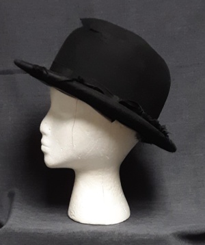 Black Derby Hats-DB HT 1003-Size 22