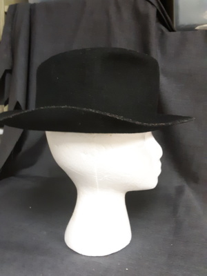 Black Fedora Hats-FDO HT 1000-Size 22