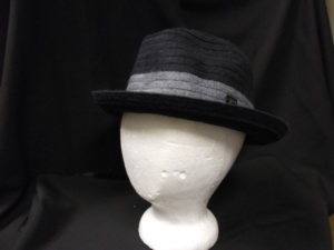 Black Fedora Hats-FDO HT 1003-Size 21
