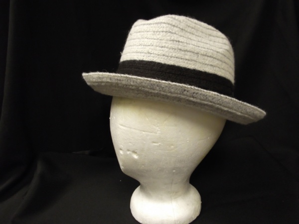 Grey Fedora Hats-FDO HT 2005-Size 21