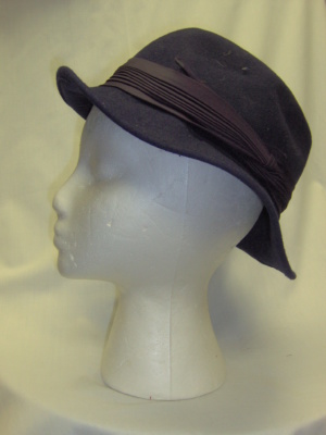 Dark blue Fedora Hats-FDO HT 4002-Size 22.5