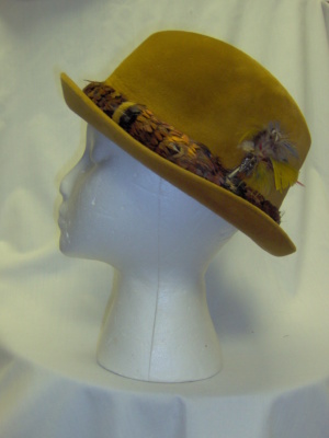 Light brown Fedora Hats-FDO HT 6011-Size 23