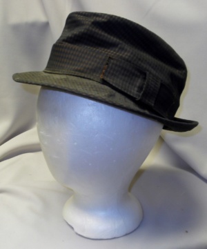 Brown Fedora Hats-FDO HT 6018-Size 22